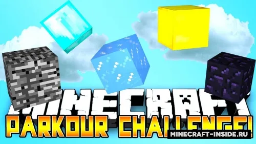 Parkour Challenge — Minecraft xarita, rasm 1