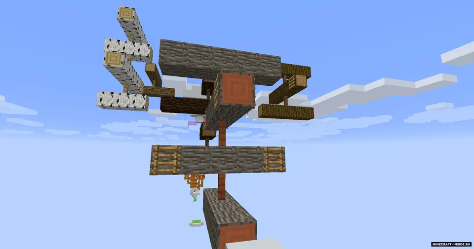 Parkour Challenge — Minecraft xarita, rasm 2