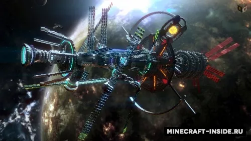 Space Station II — Minecraft xarita, rasm 1