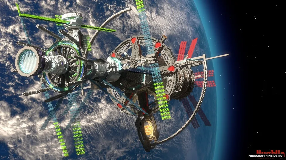 Space Station II — Minecraft xarita, rasm 5