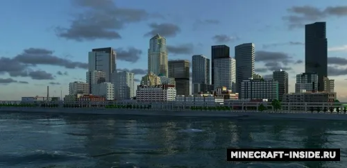 Downtown Seattle — Minecraft xarita, rasm 1
