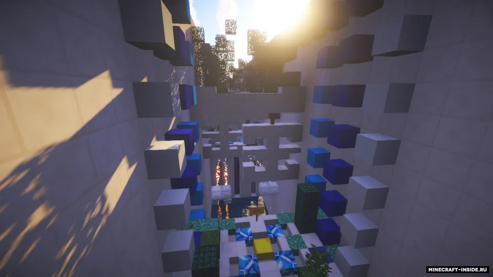 Timestop Parkour — Minecraft xarita, rasm 2