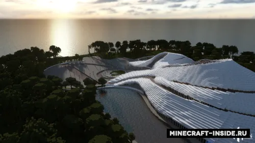 Harbin Grand Theater — Minecraft xarita, rasm 1