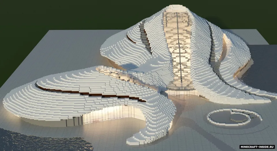 Harbin Grand Theater — Minecraft xarita, rasm 2