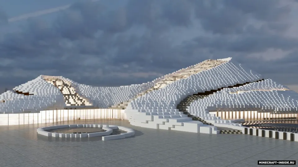 Harbin Grand Theater — Minecraft xarita, rasm 5