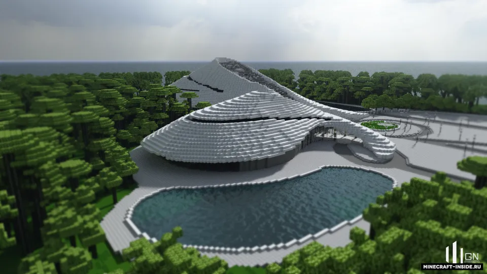 Harbin Grand Theater — Minecraft xarita, rasm 7