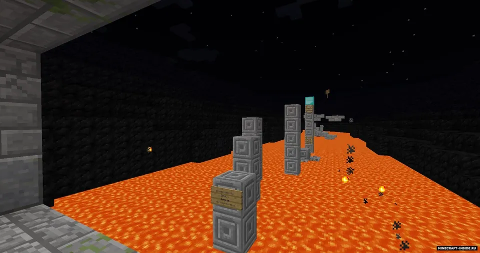 Volcano Valley — Minecraft xarita, rasm 2
