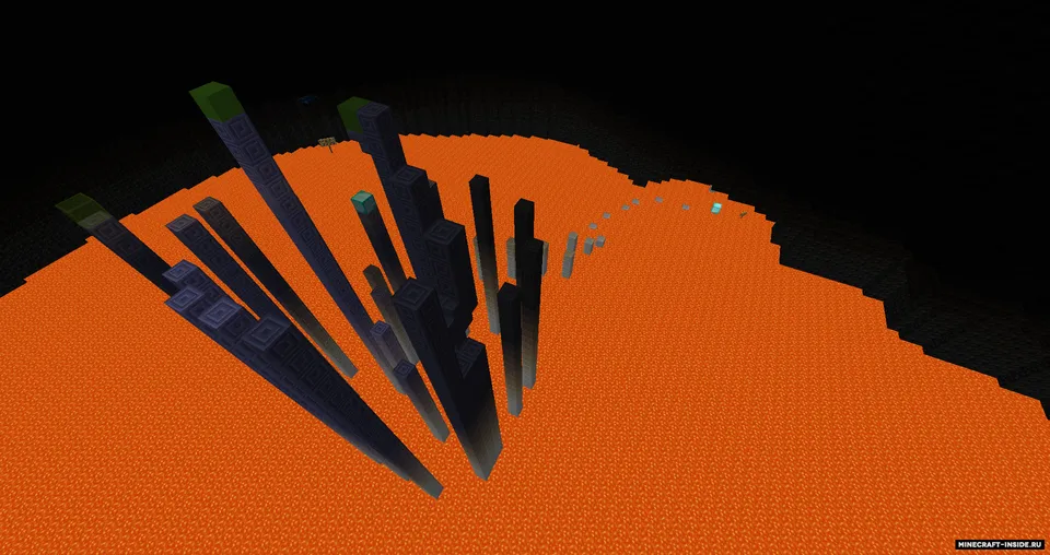 Volcano Valley — Minecraft xarita, rasm 3