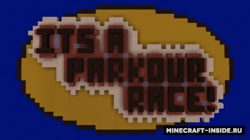 It's A Parkour Race! — Minecraft xarita, rasm 1