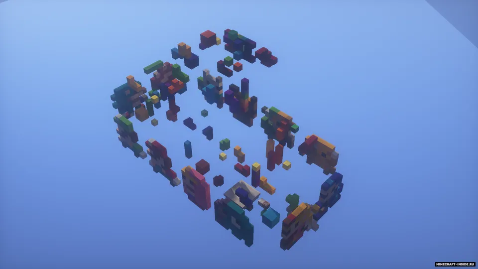 8-Bit Parkour — Minecraft xarita, rasm 3