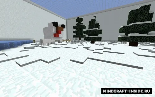 Classic Hidden Button — Minecraft xarita, rasm 1
