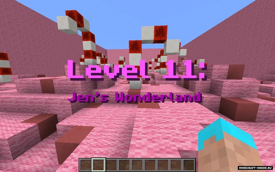 Classic Hidden Button — Minecraft xarita, rasm 4