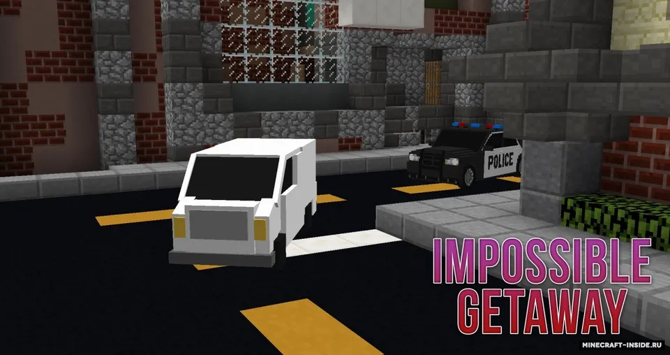 Impossible Getaway — Minecraft xarita, rasm 2