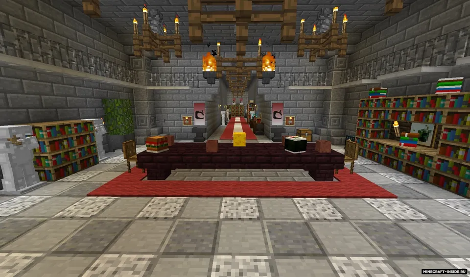 Secret Rooms — Minecraft xarita, rasm 2