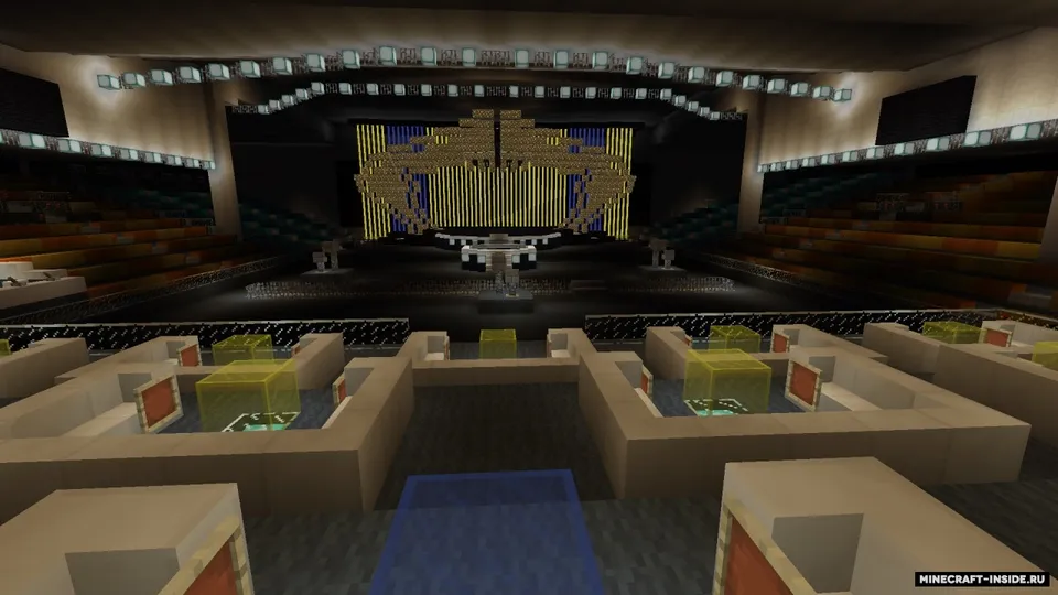 Eurovision 2017 Venue — Minecraft xarita, rasm 2