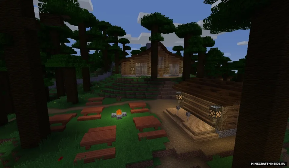 Summer Camp Murder Mystery — Minecraft xarita, rasm 2