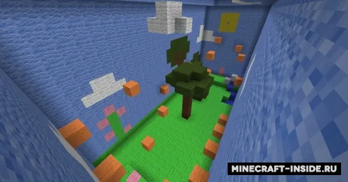 The Wooly Box World — Minecraft xarita, rasm 1