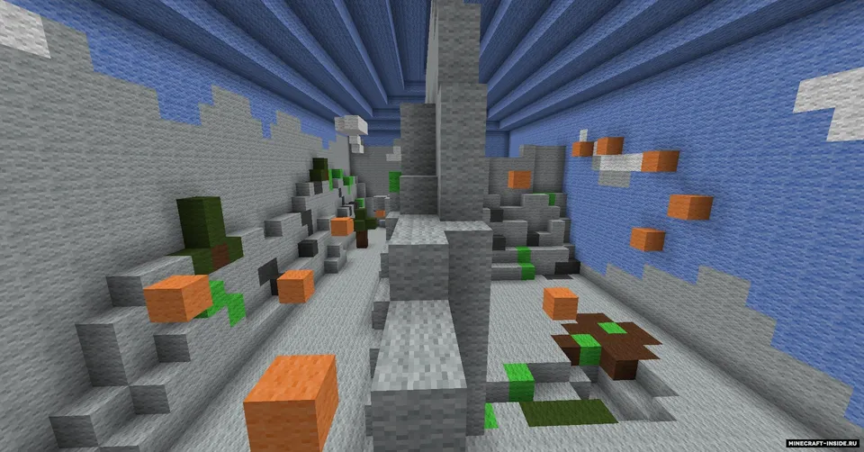 The Wooly Box World — Minecraft xarita, rasm 2