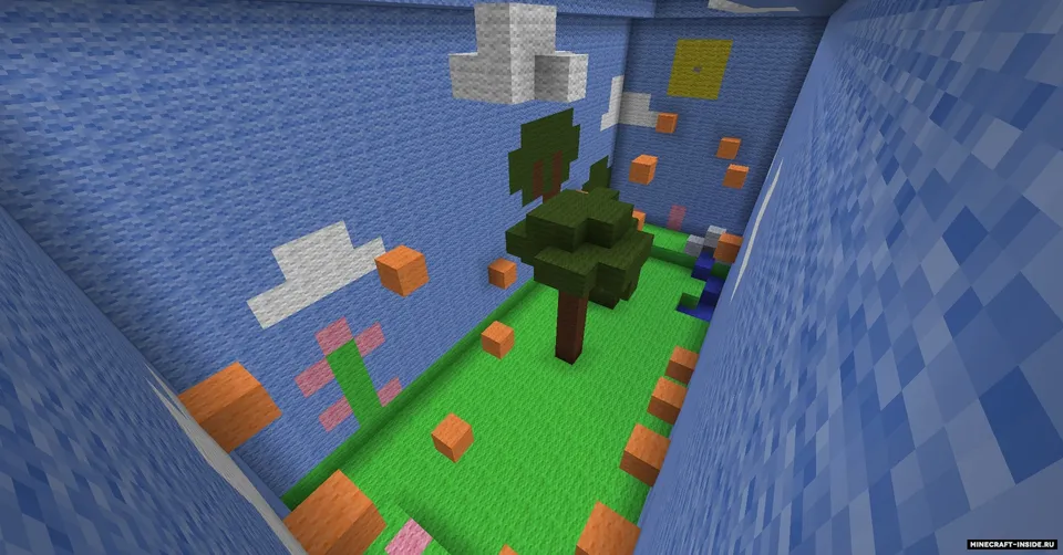 The Wooly Box World — Minecraft xarita, rasm 3