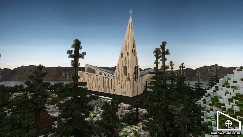 Knarvik Church — Minecraft xarita, rasm 2