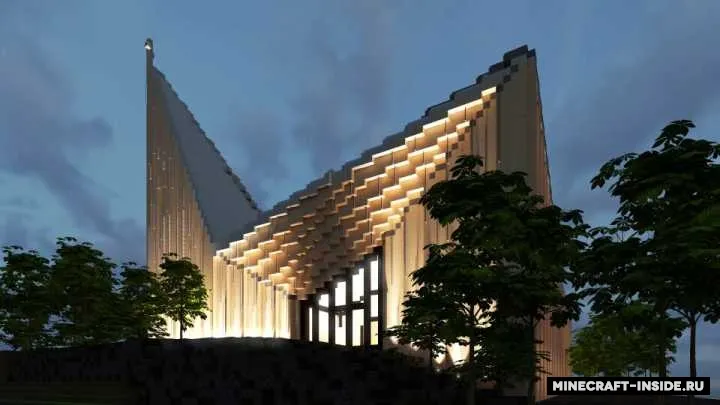 Knarvik Church — Minecraft xarita, rasm 5