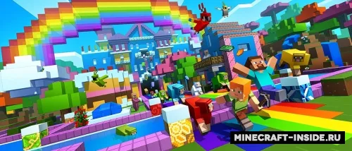 Minecraft Launcher ''Rainbow" — Minecraft xarita, rasm 1