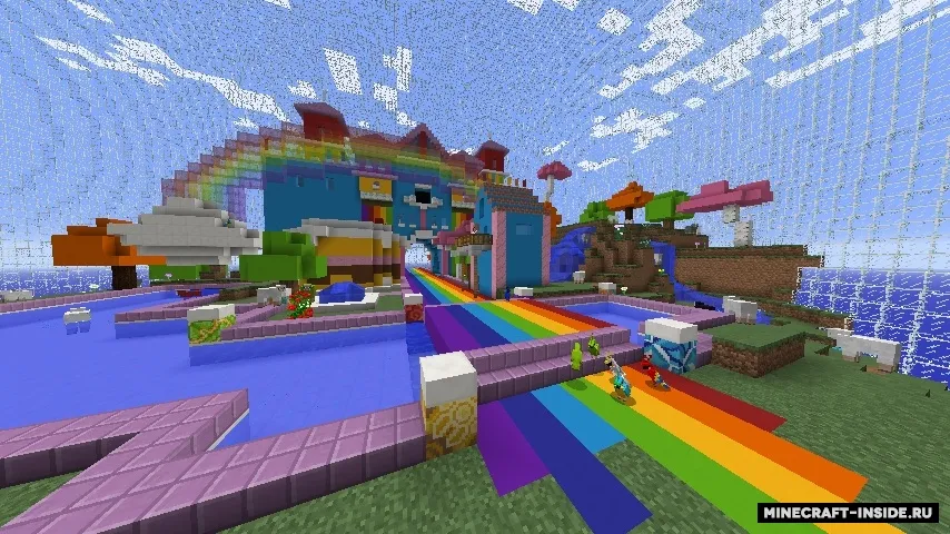 Minecraft Launcher ''Rainbow" — Minecraft xarita, rasm 2