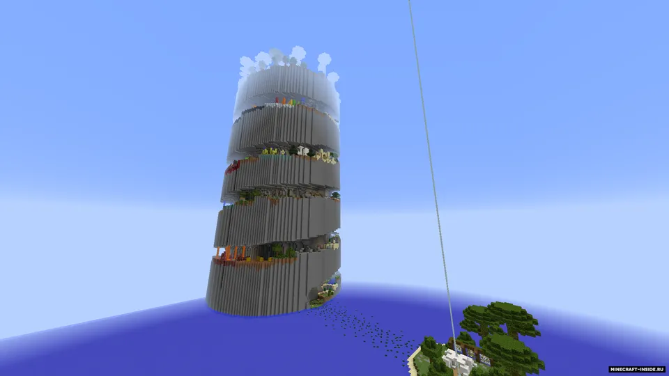 Parkour Spiral — Minecraft xarita, rasm 2