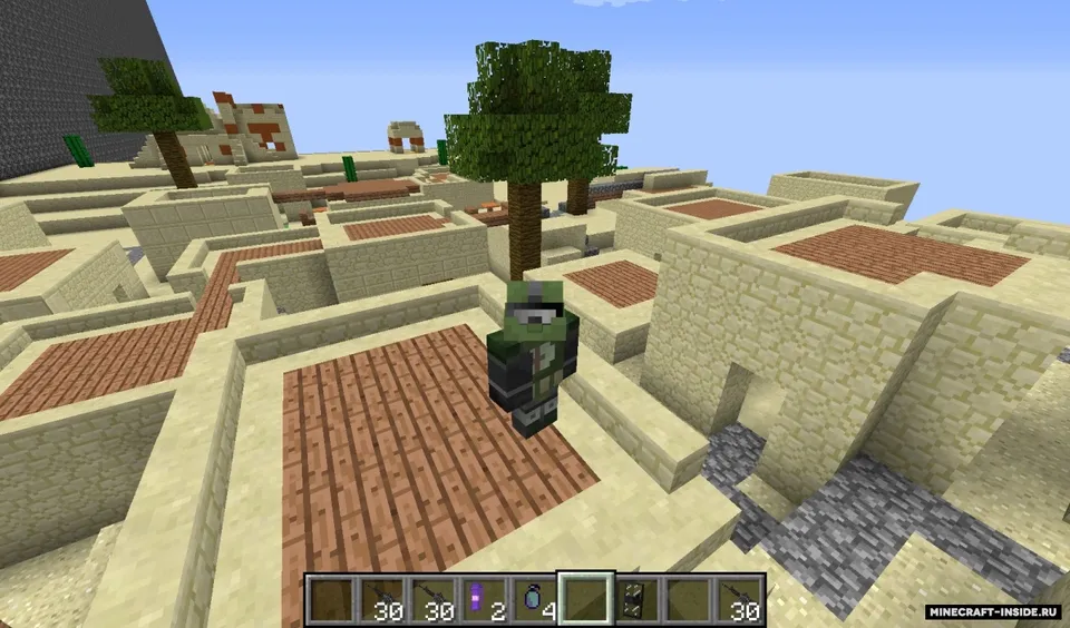 Fireball PvP 4: The Field of Battle — Minecraft xarita, rasm 2