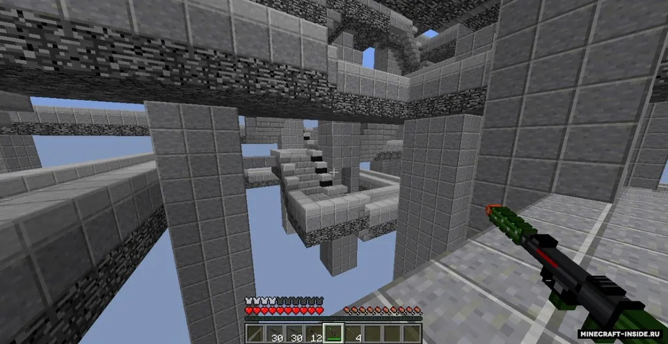 Fireball PvP 4: The Field of Battle — Minecraft xarita, rasm 5