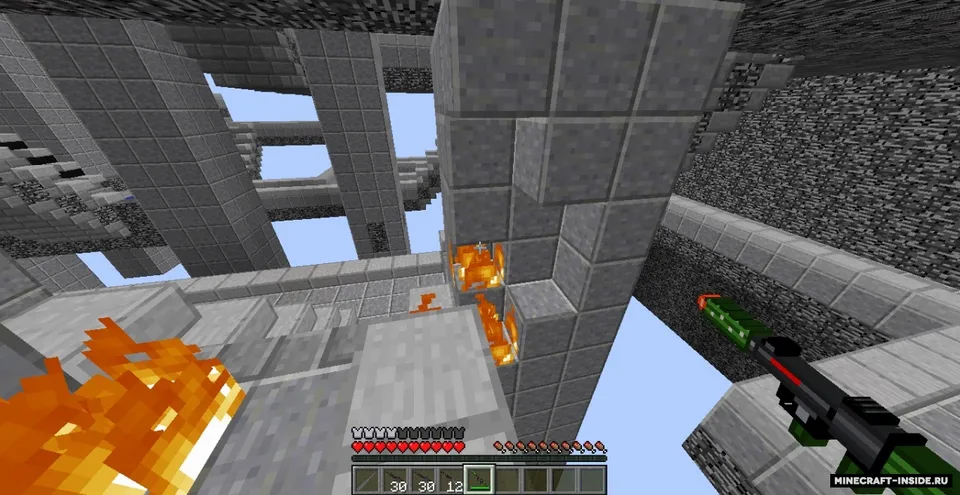Fireball PvP 4: The Field of Battle — Minecraft xarita, rasm 7