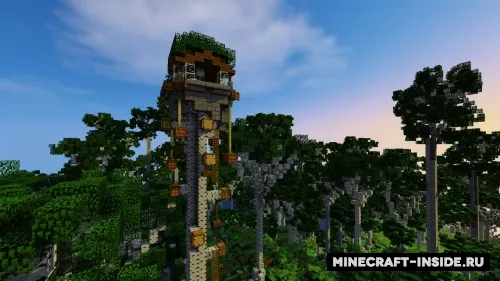 Birch Island — Minecraft xarita, rasm 1