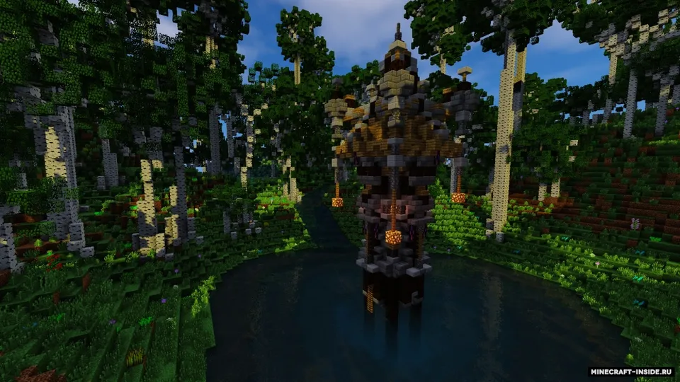 Birch Island — Minecraft xarita, rasm 3