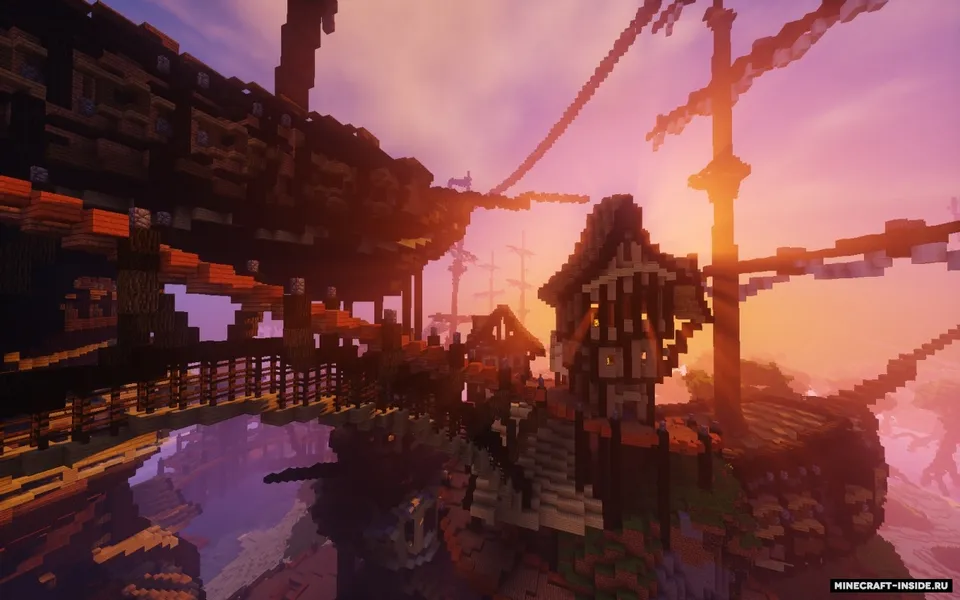 Ship stack shanty town — Minecraft xarita, rasm 7