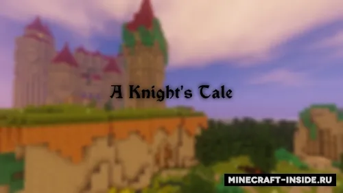 A Knight's Tale — Minecraft xarita, rasm 1