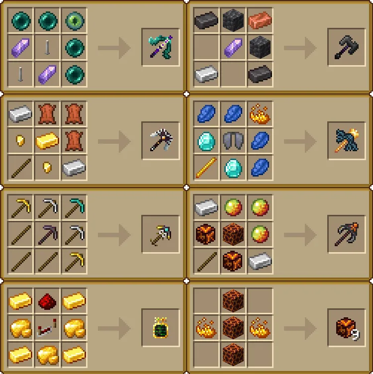 Picks of Power — Minecraft mod, rasm 8