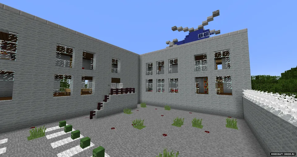 The Zombie Apocalypse: Remastered — Minecraft xarita, rasm 2