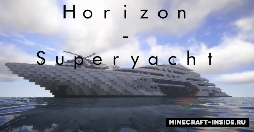Horizon - Superyacht — Minecraft xarita, rasm 1
