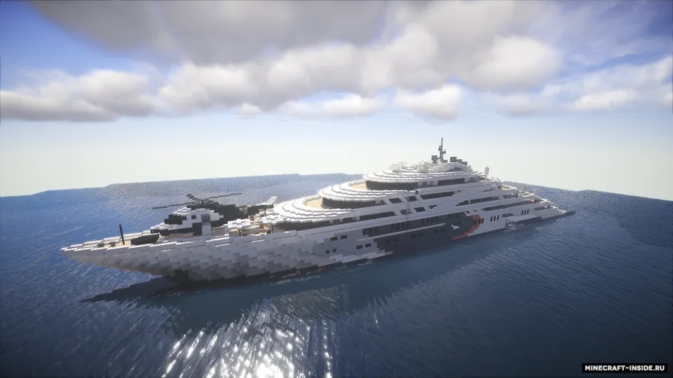 Horizon - Superyacht — Minecraft xarita, rasm 2
