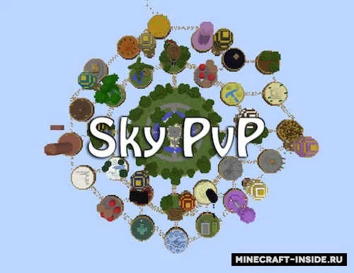 SkyPvP — Minecraft xarita, rasm 1