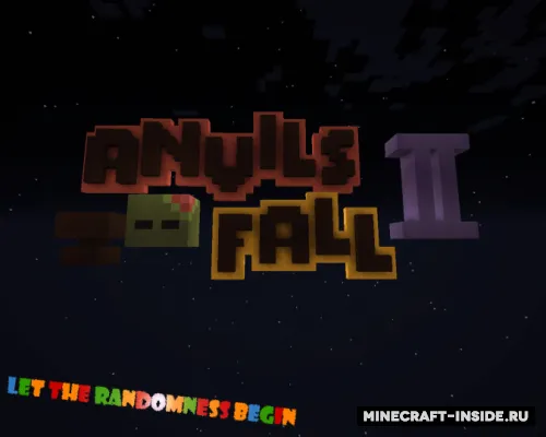 Anvils Fall 2 — Minecraft xarita, rasm 1