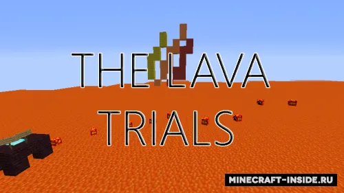 The Lava Trials — Minecraft xarita, rasm 1