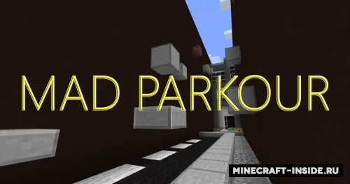 Mad Parkour — Minecraft xarita, rasm 1