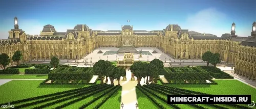 Musée Du Louvre — Minecraft xarita, rasm 1