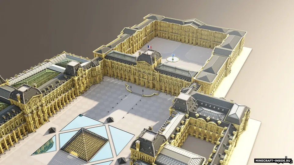 Musée Du Louvre — Minecraft xarita, rasm 6