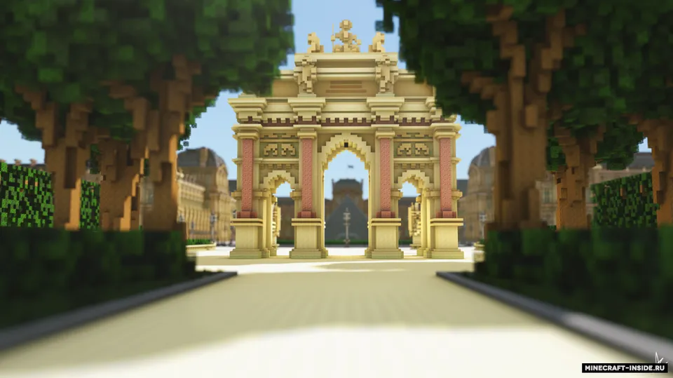 Musée Du Louvre — Minecraft xarita, rasm 7