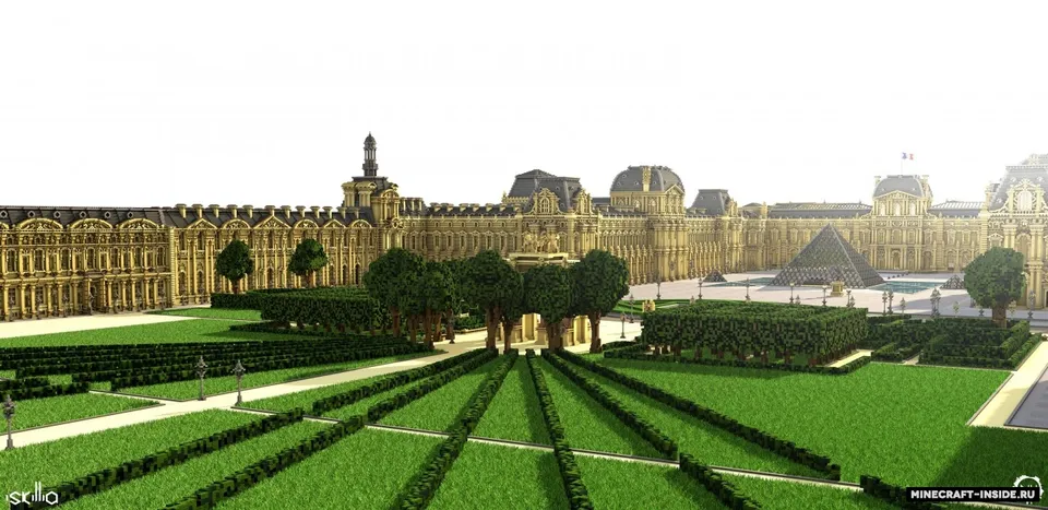 Musée Du Louvre — Minecraft xarita, rasm 8