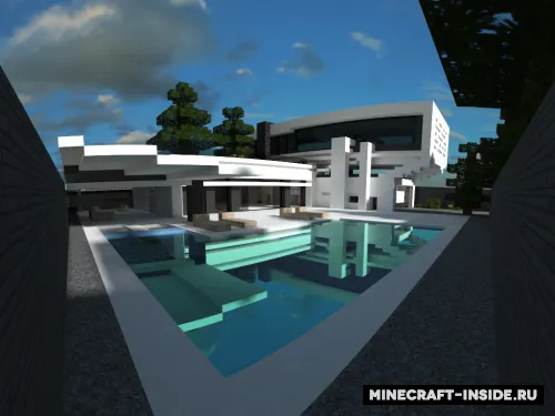 Modern House — Minecraft xarita, rasm 1