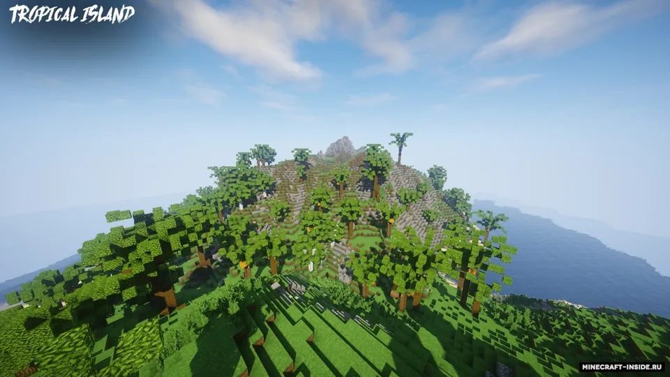Tropical Island — Minecraft xarita, rasm 2