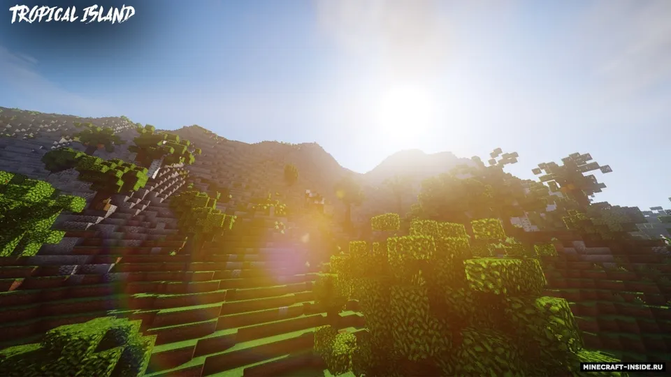 Tropical Island — Minecraft xarita, rasm 3
